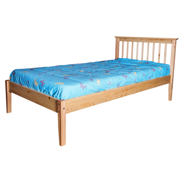Crystal Platform Full & Queen Solid Wood Bed