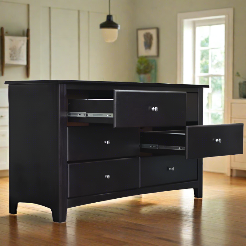 SOLID WOOD DRESSER ESPRESSO