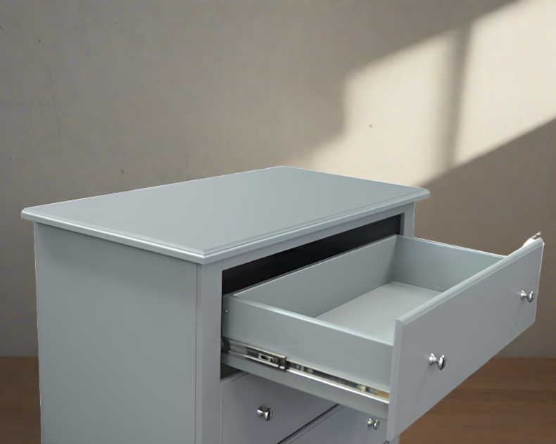 SOLID WOOD GREY DRAWER