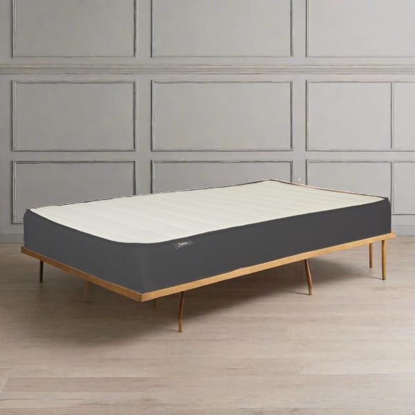 JUNA Twin-size mattress designed for bunk beds with firm support and breathable fabric cover