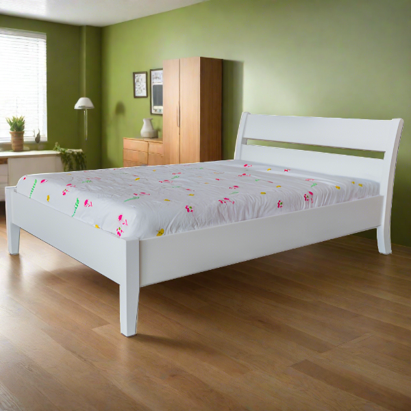 LINDA TWIN FULL SOLID WOOD BED