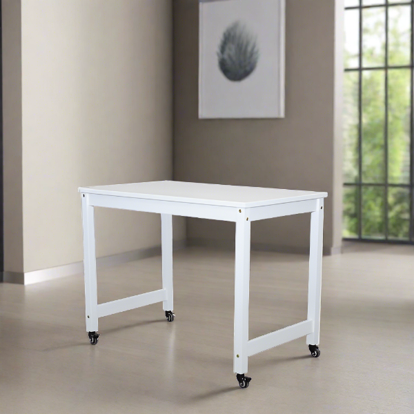 Junior Twin Low Loft Bed with Desk, Chest and Bookcase White