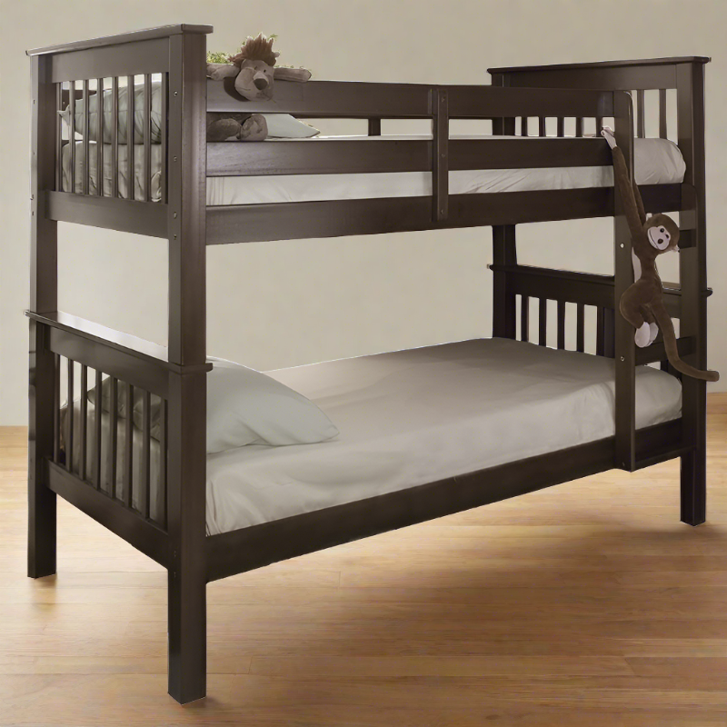 SHANNON TWIN BUNK BED ESPRESSO
