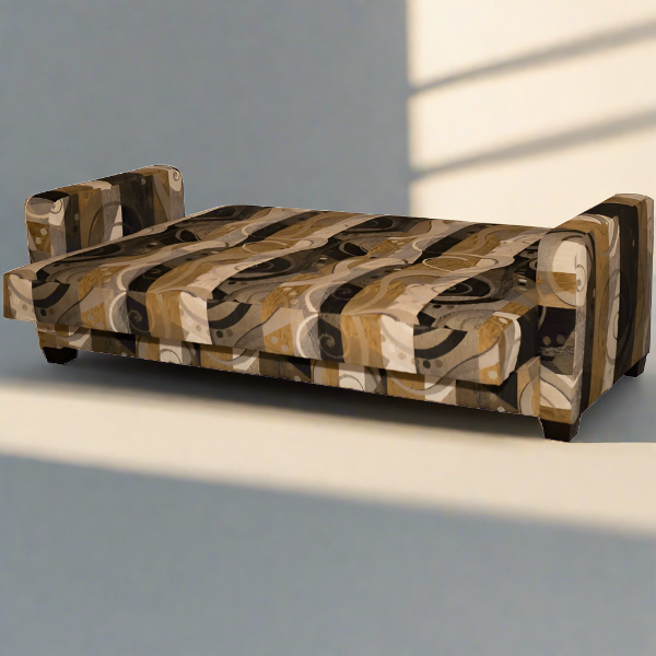 SOFA BED GOLD