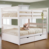 Sydney Full over Full Bunk Bed White