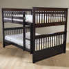 Sydney Full over Full Bunk Bed with Drawers Espresso