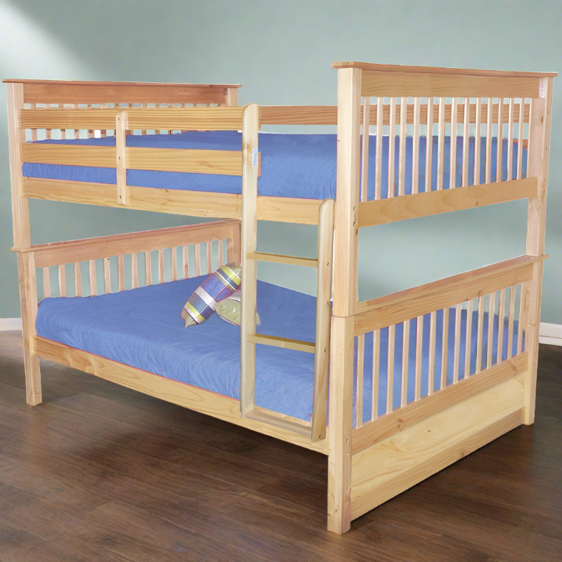 sydney full bunk bed natural