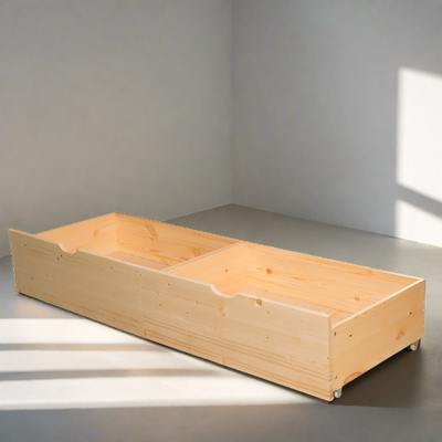 Under Bed Drawers Natural