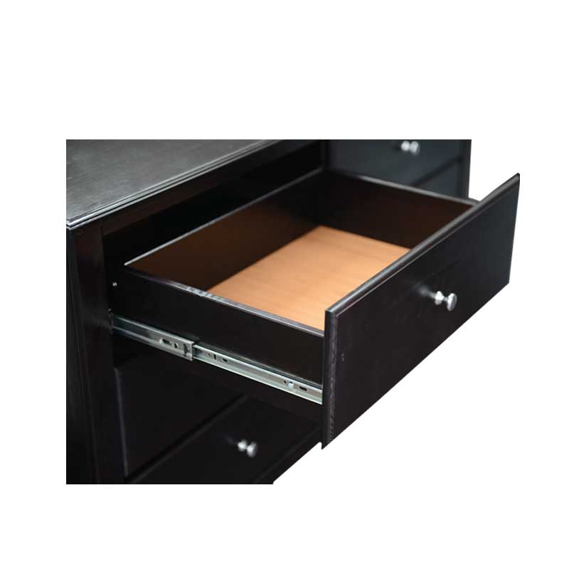 open drawer with soft closing