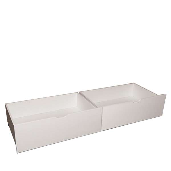 Under Bed Drawers White