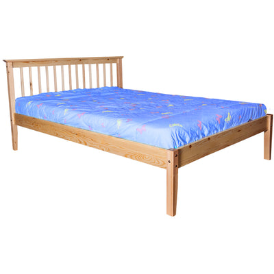 Crystal Platform Full & Queen Solid Wood Bed