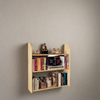 Solid Wood 3-Tier Shelving Unit