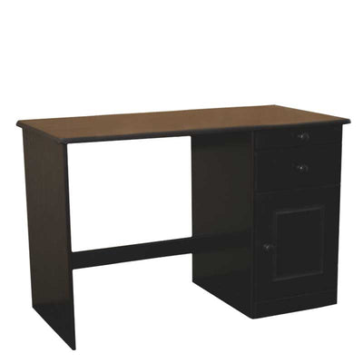Henry Solid Wood Soft Close Drawers Desk Espresso