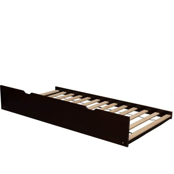 trundle bed espresso