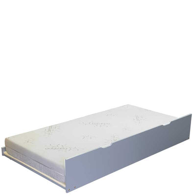 Twin Trundle Bed Grey